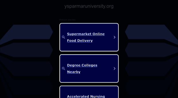 ysparmaruniversity.org