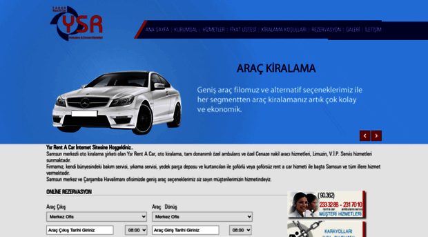 ysrrentacar.com