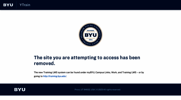 ytrain.byu.edu