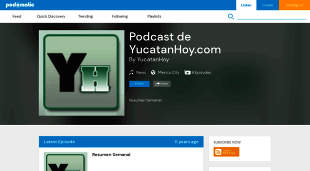 yucatanhoy.podomatic.com