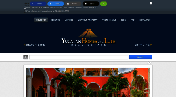 yucatanlotsandhomes.com