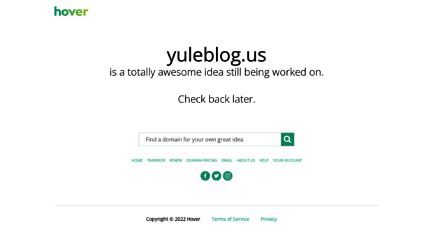 yuleblog.us