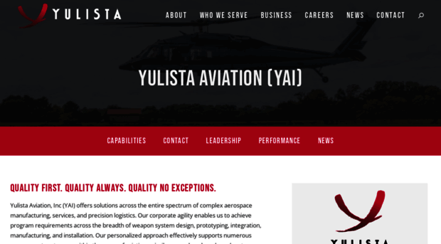 yulistaaviation.com