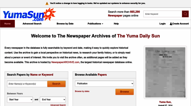 yumadailysun.newspaperarchive.com