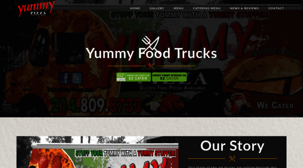 yummypizzatruck.com