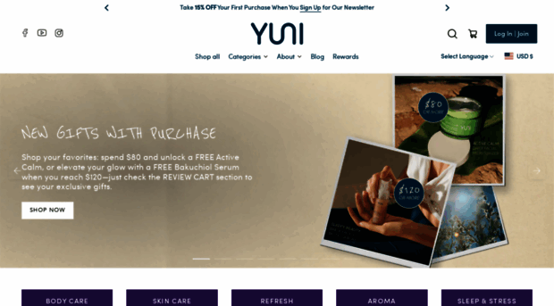 yunibeauty.com