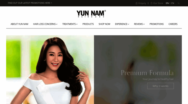 yunnamhaircare.com.sg