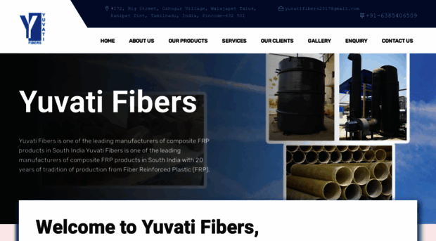 yuvatifibers.com