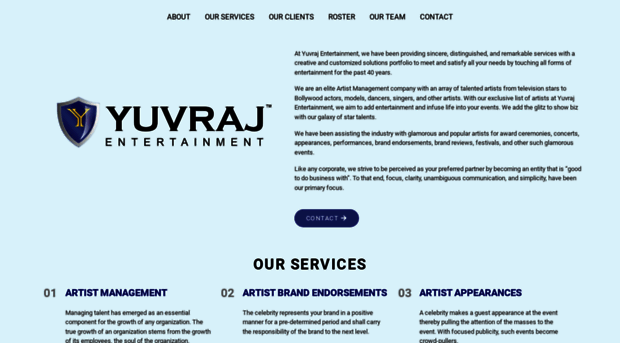 yuvrajentertainment.com