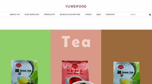 yuweifoodtrading.com