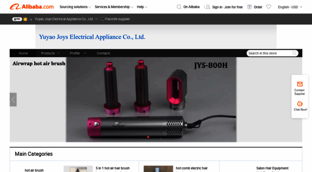 yuyaojoyselectric.en.alibaba.com