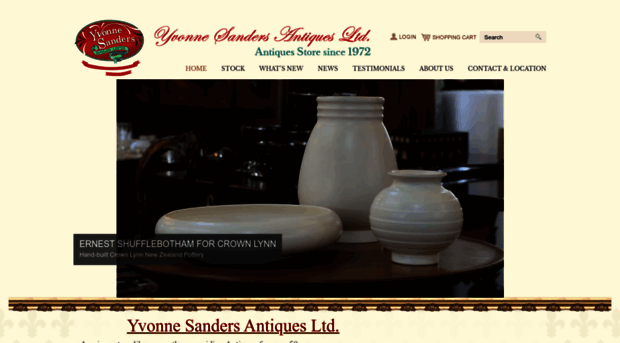 yvonnesandersantiques.com