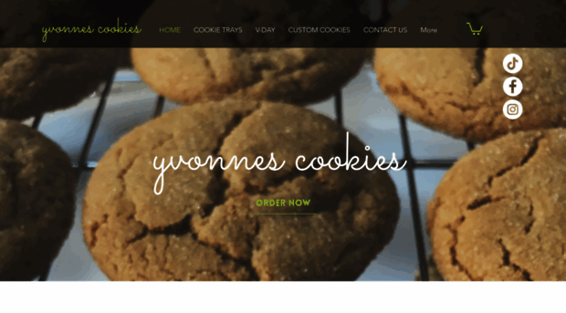 yvonnescookies.com