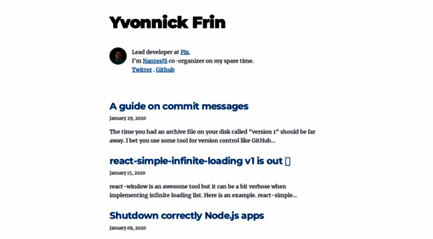 yvonnickfrin.dev