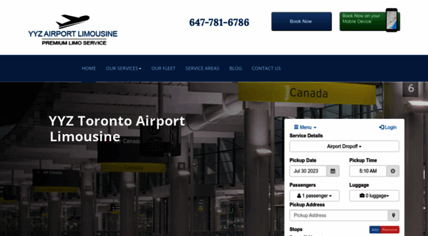 yyzairportlimousine.ca