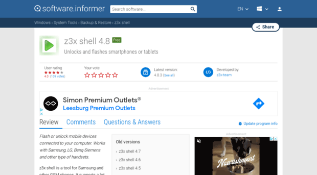 z3x-shell.software.informer.com