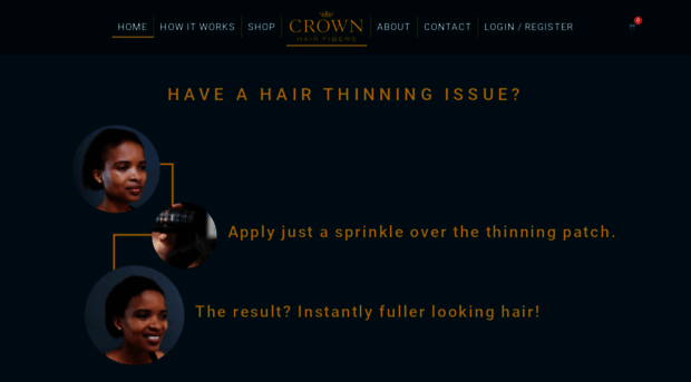 za.crownhairfibers.com