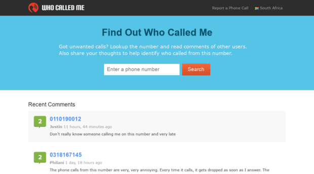 za.whocalledme.net