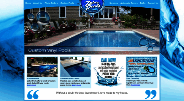 zaberpoolsofamherst.com