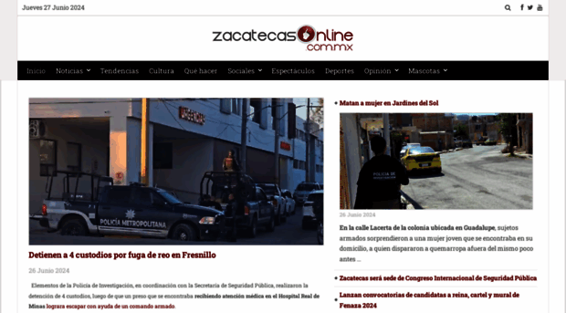 zacatecasonline.com.mx