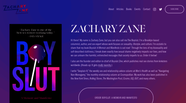 zacharyzane.com