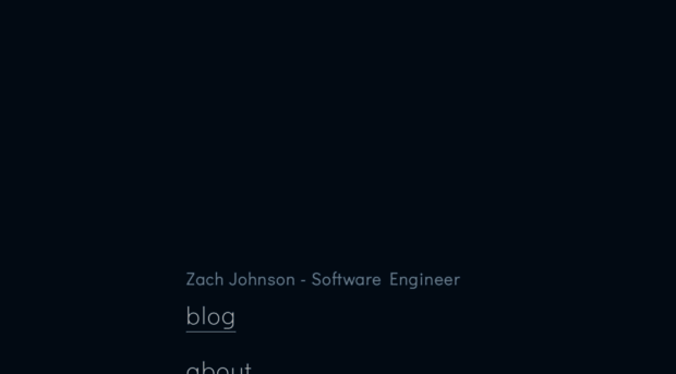 zachjohnsondev.com