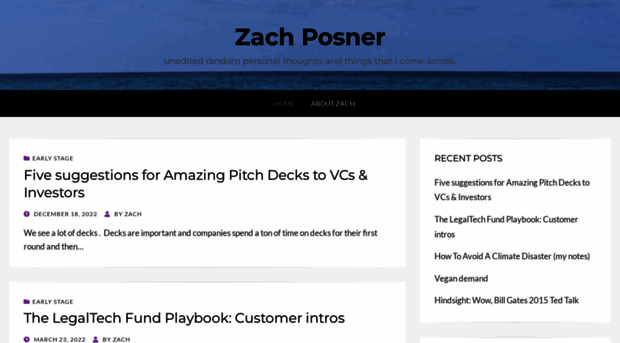 zachposner.com