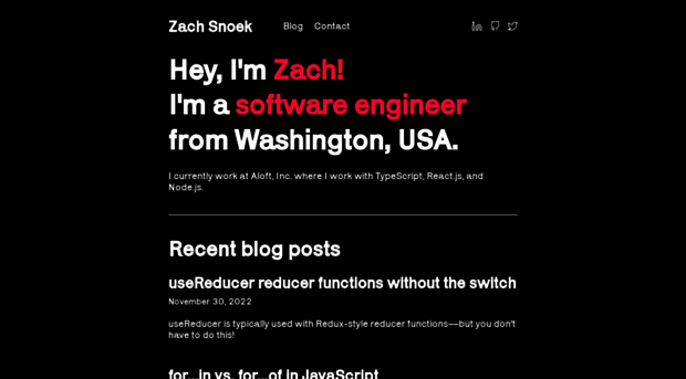 zachsnoek.com