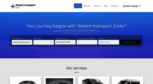 zadar-airport-transfer.com.hr