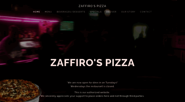 zaffirospizza.com