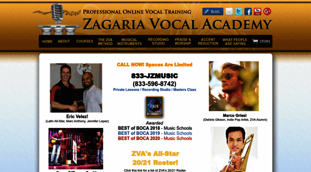 zagariavocalacademy.com
