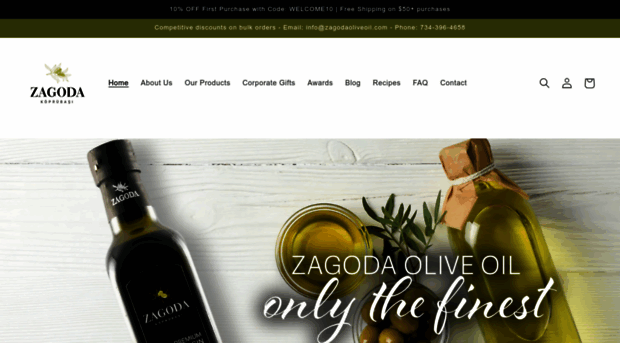 zagodaoliveoil.com