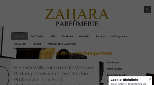 zahara-parfuemerie.de