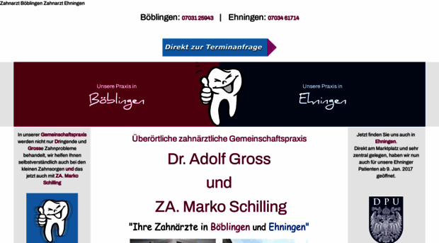 zahnarztpraxis-gross-schilling.de
