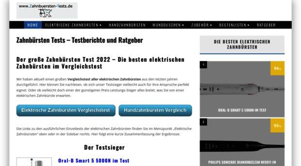 zahnbuersten-tests.de