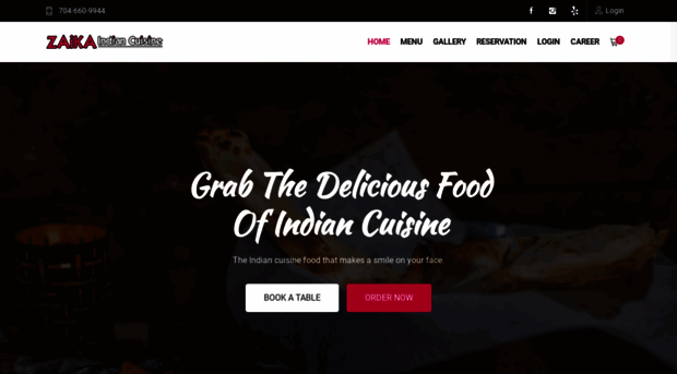 zaikaindiancuisinenc.com