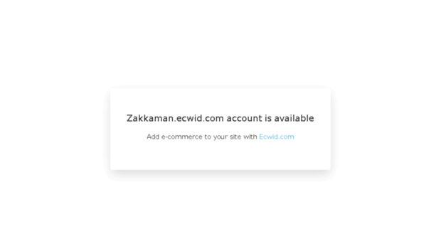 zakkaman.ecwid.com