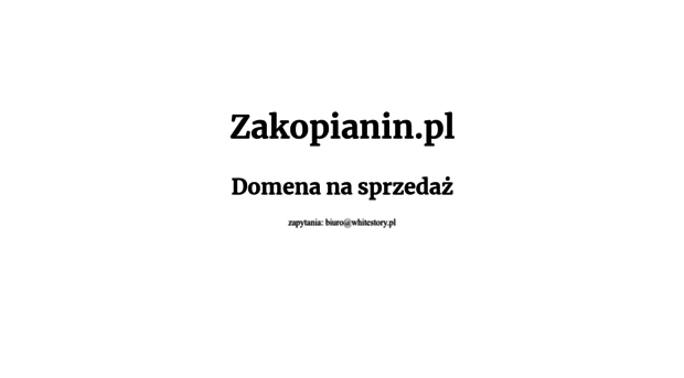 zakopianin.pl