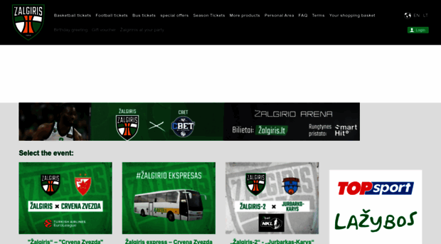 zalgiris.koobin.com