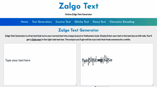 zalgo.org