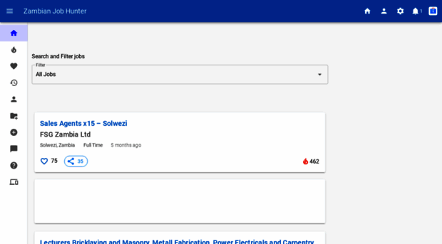 zambianjobhunter.com