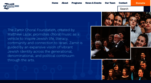 zamirchoralfoundation.org