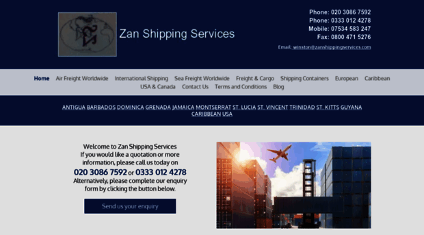 zanshippingservices.co.uk