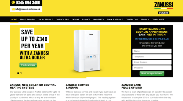 zanussi-boilers.co.uk