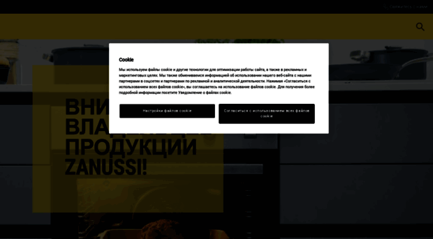 zanussi.ru