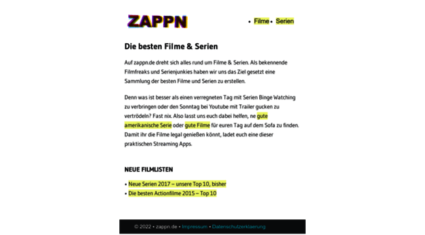 zappn.de