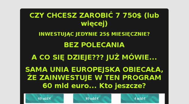 zarabiamnaudzialach.pl