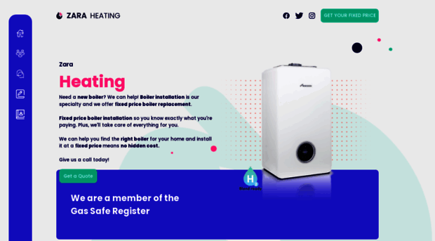 zaraheating.co.uk