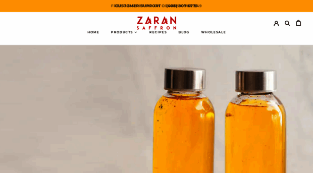 zaransaffron.com