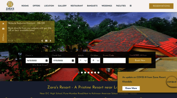 zarasresort.com